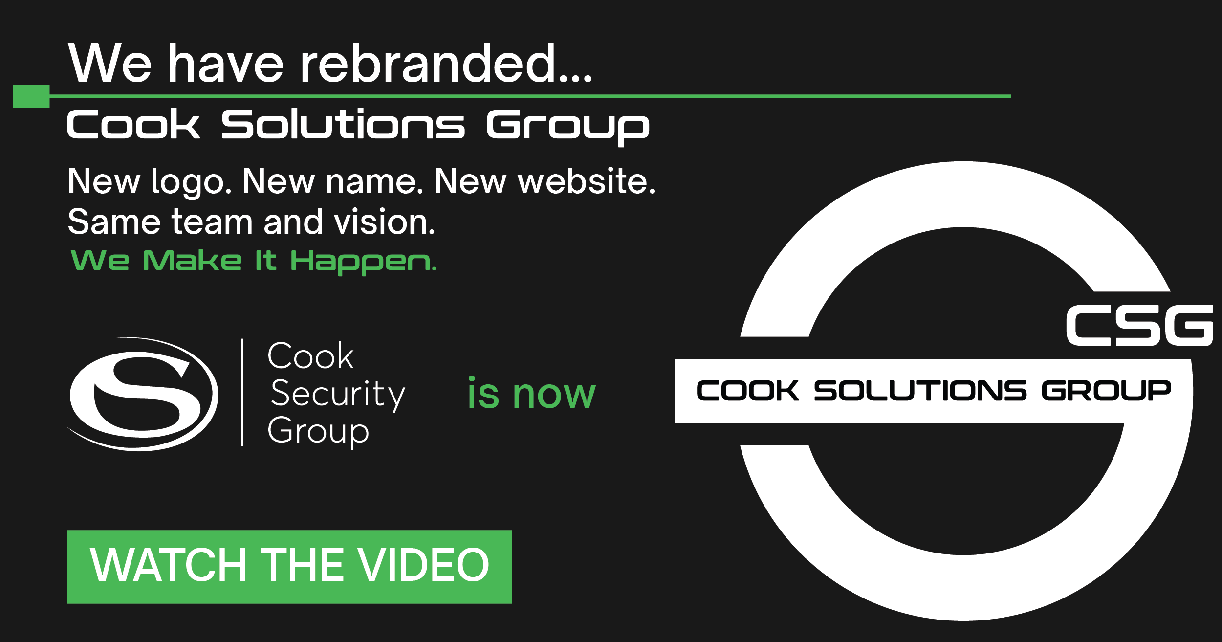Press Release: CSG Reveals Rebrand