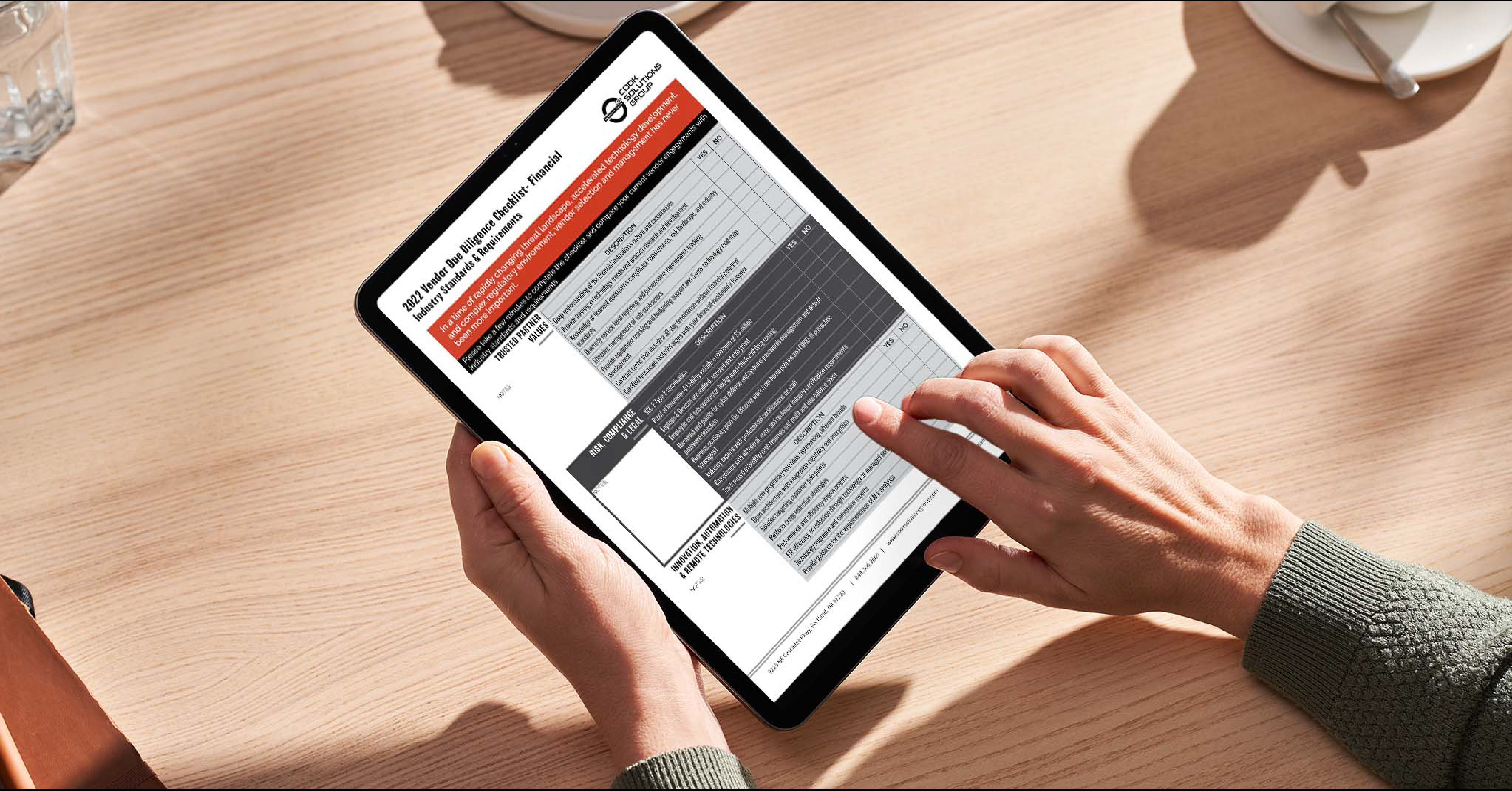 Want a copy of our Vendor Due Diligence Checklist