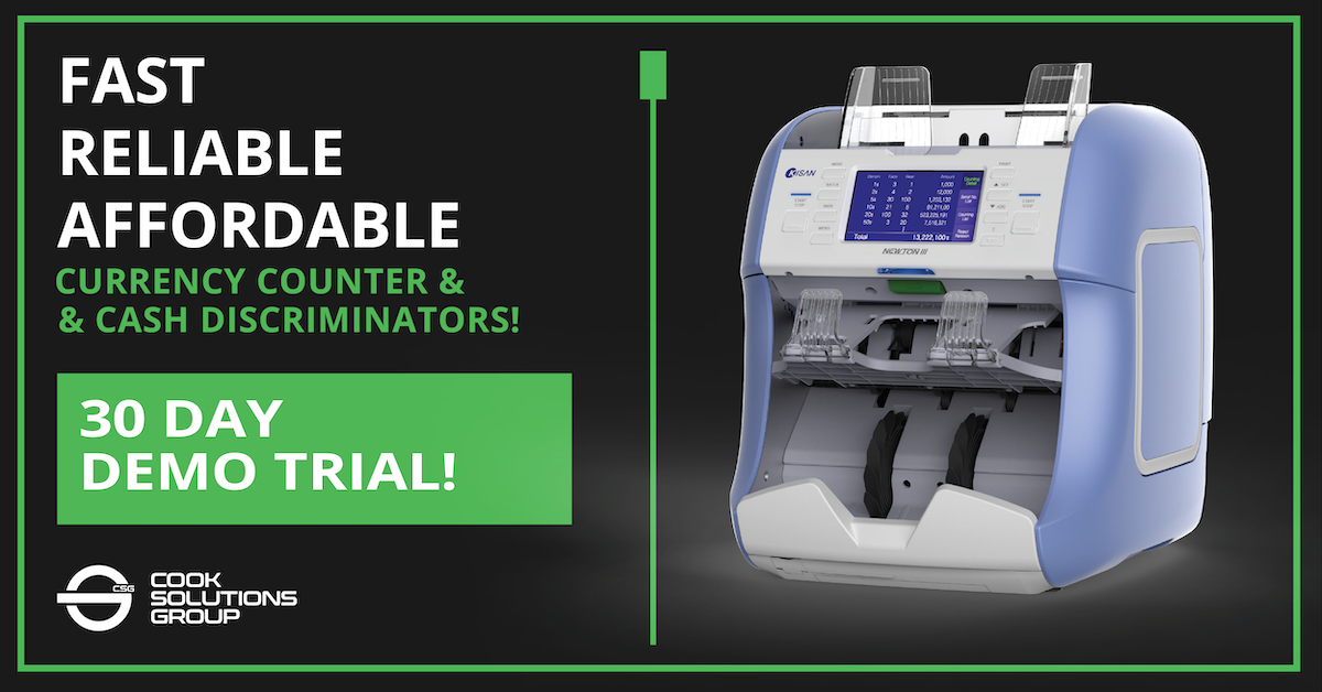 Affordable and reliable cash currency counters and discriminators