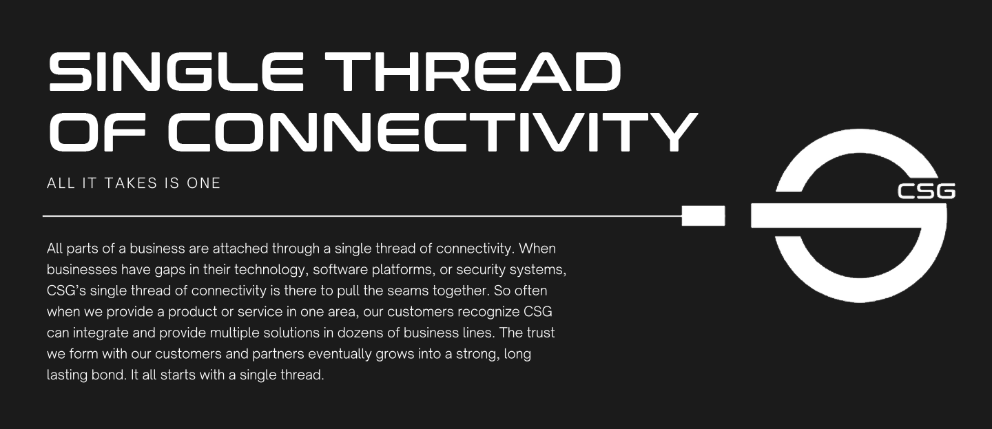 Single Thread of Connectivity