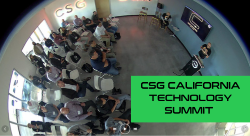 CSG California Tech Summit